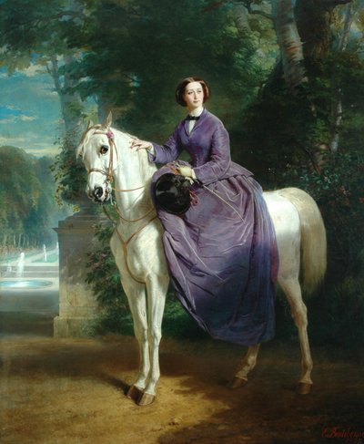Kaiserin Eugenie, 1857 von Charles Edouard Boutibonne